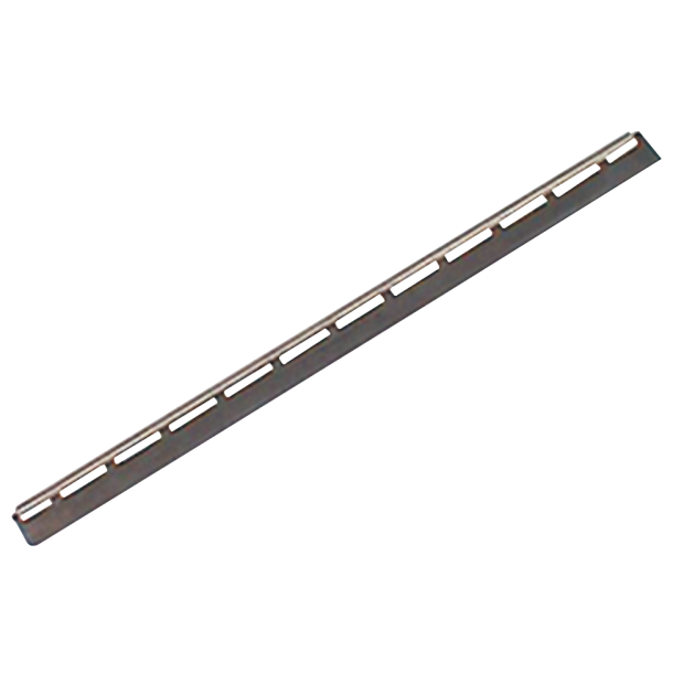 Skinne til vinduesskraber, Unger S, stl, rustfrit stl/gummi, 25 cm, bldt gummi