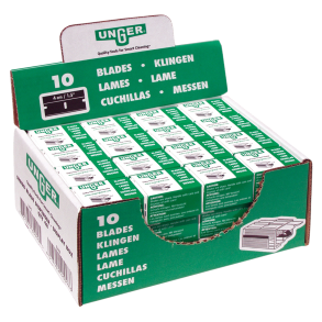 Clickskraberblad, Unger, stl, kulstofstl, 4cm