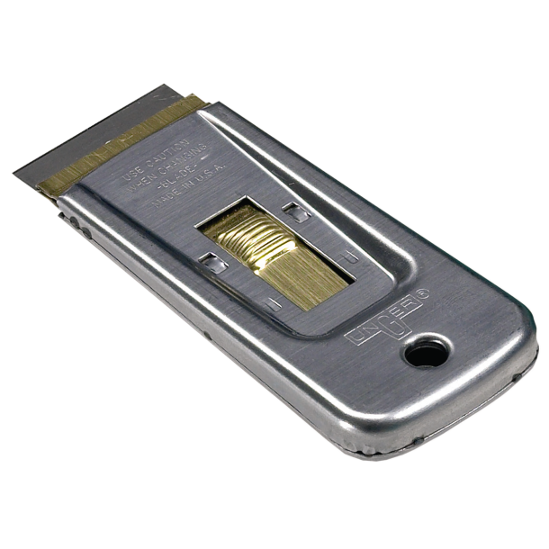 Clickskraber, Unger ErgoTec, gr, metal/kulstofstl, 4 cm