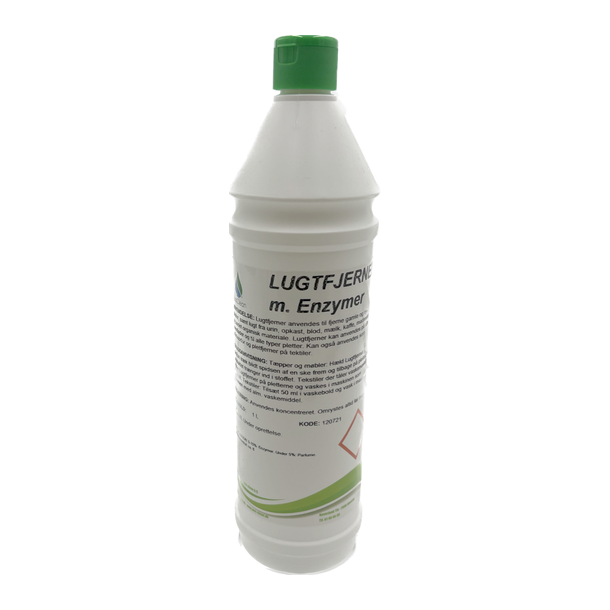Just Clean, Lugtfjerner m. enzym, 1 L