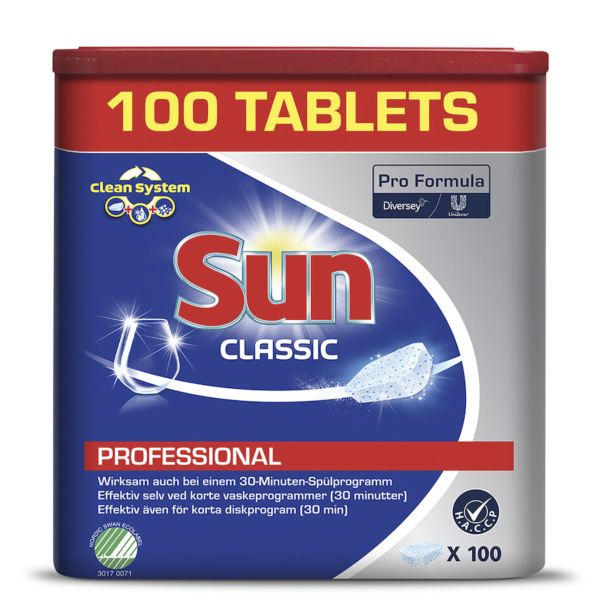  Sun Professional Classic tablets SWAN 100stk. - Sun Professional Classic Tabs