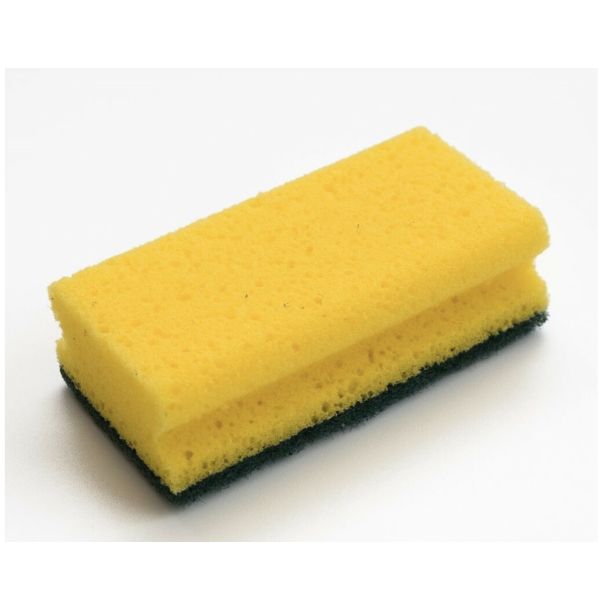 Scourer Abrasive Green 10stk. - 14 x 8 cm - Grn 